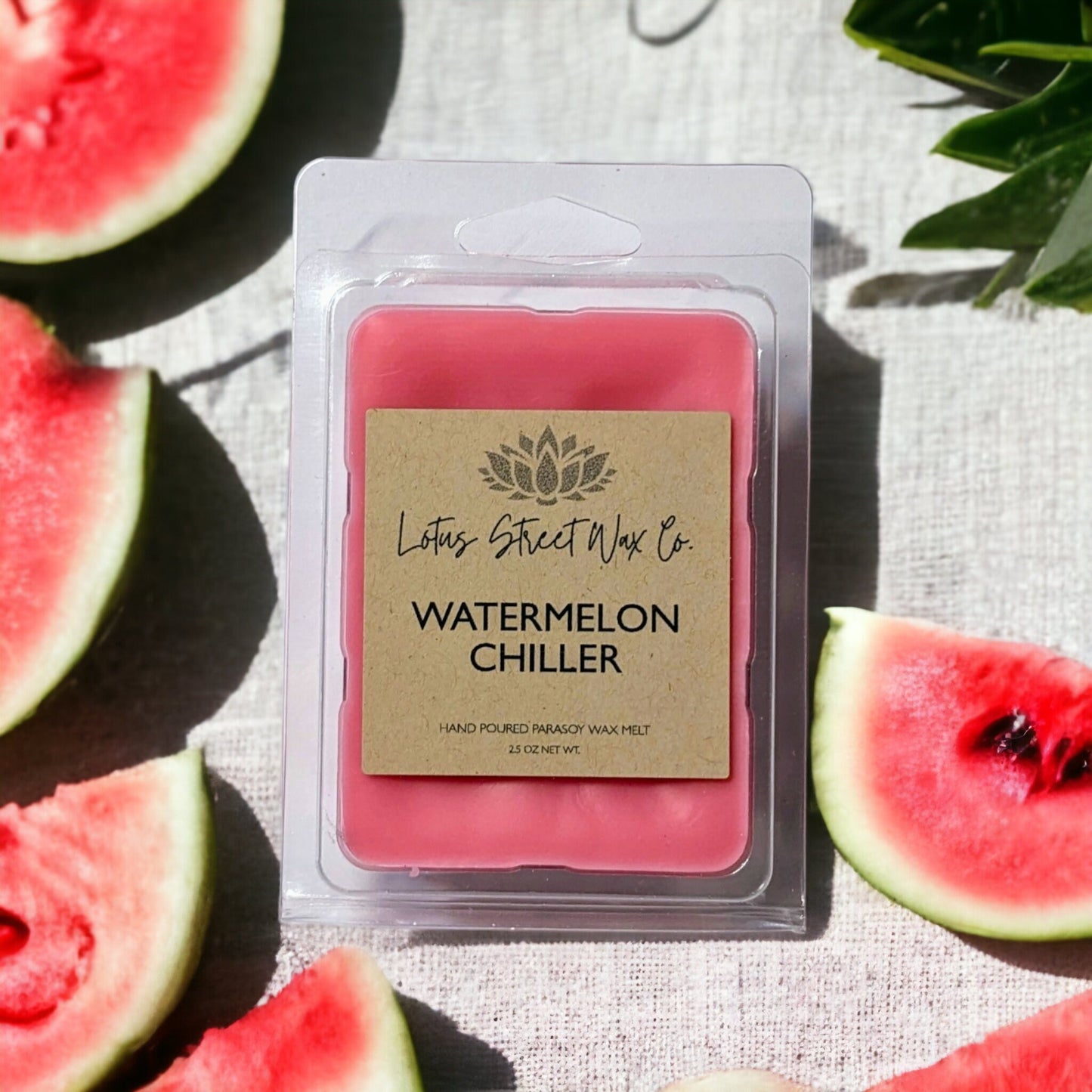 Watermelon Chiller Wax Melt, Lemon Zest Scent
